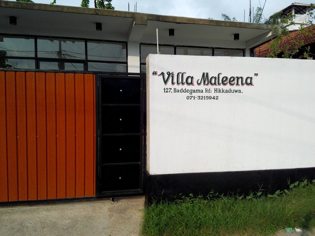 Villa Maleena Hikkaduwa Eksteriør bilde